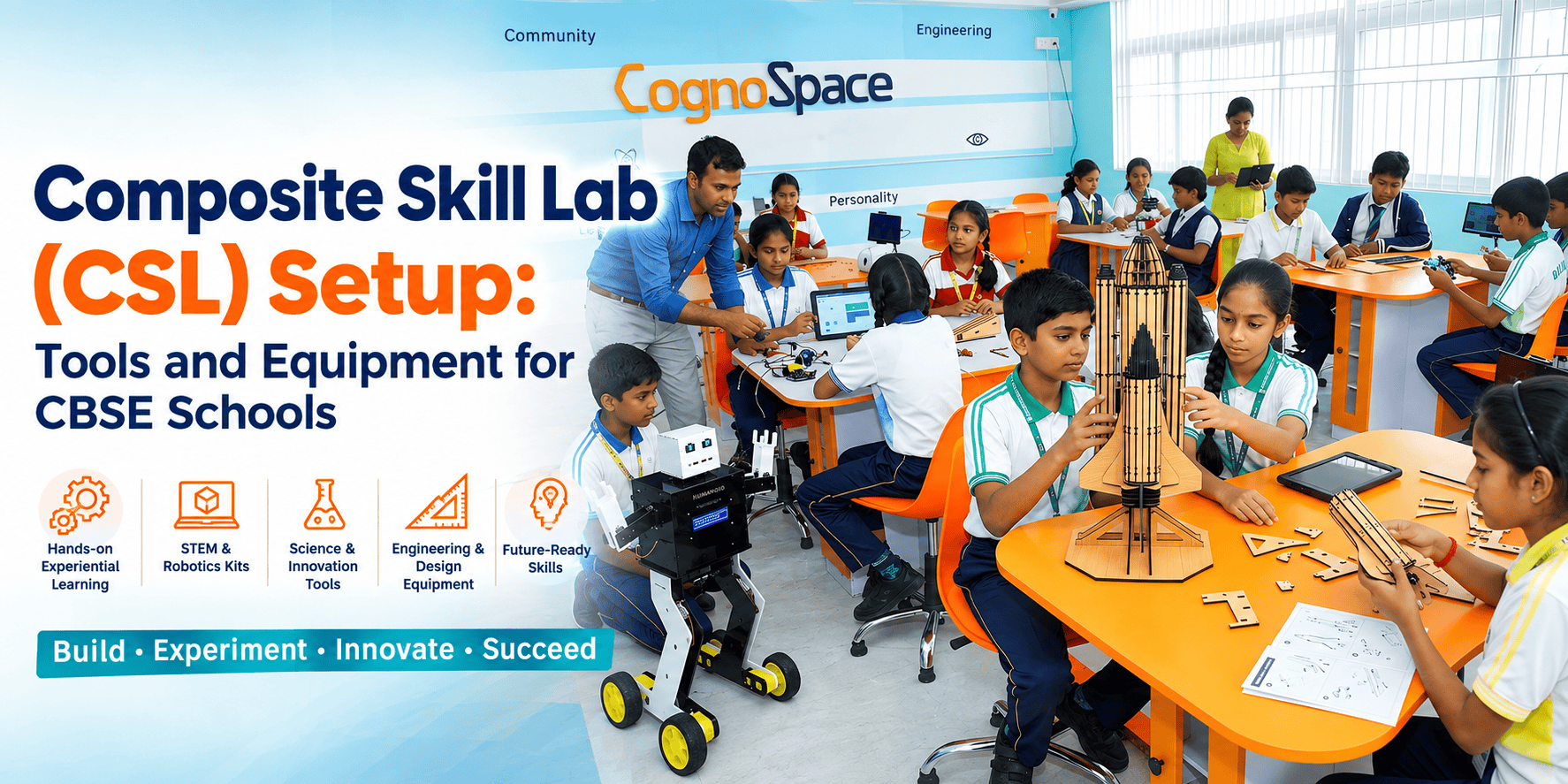 Composite Skill Lab Setup Tools and Equipment for CBSE Schools